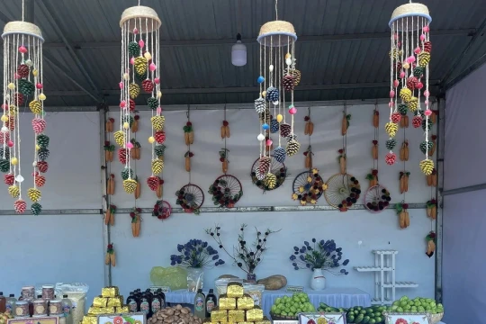 Biến quả thông thành sản phẩm thủ công để gìn giữ văn hoá
