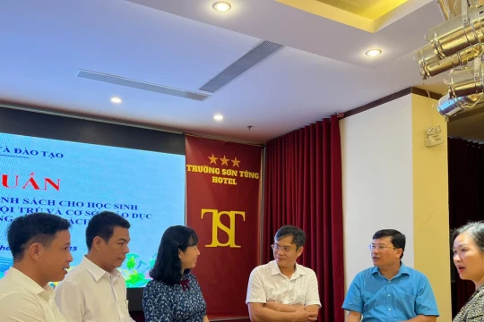 Tập huấn triển khai chính sách mới cho học sinh dân tộc nội trú, bán trú