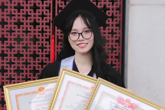 Cô gái Hải Phòng tốt nghiệp thủ khoa Đại học Luật Hà Nội