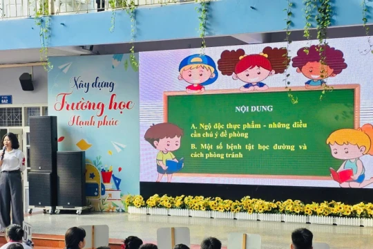 Nâng cao ý thức bảo vệ sức khỏe học đường cho học sinh