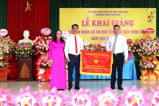 Phú Thọ: Trường THCS Tam Hợp bứt phá thành tích hướng tới ‘Trường học hạnh phúc’