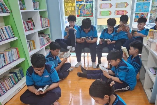 Một trường học tại TPHCM gần 10 năm không thu quỹ phụ huynh