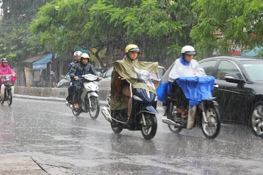 Dự báo thời tiết ngày 18/9: Mưa rào và dông xuất hiện trên khắp cả nước