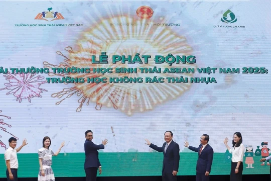 Phát động Giải thưởng Trường học sinh thái ASEAN năm 2025