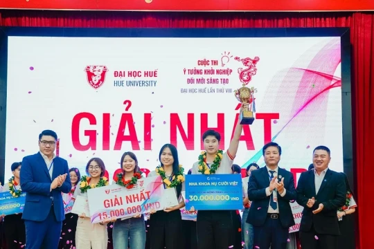 ‘Cháo An Vị’ đạt giải Nhất cuộc thi Ý tưởng khởi nghiệp sinh viên Đại học Huế