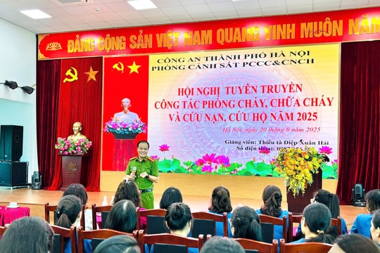 Cháy giả định – Tập huấn PCCC tại Trường Mầm non Bình Minh