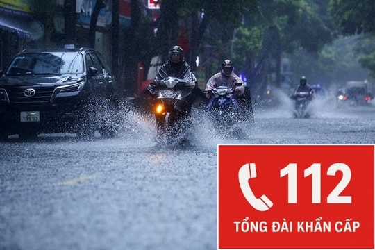 Khuyến cáo khẩn: Gọi ngay 112 nếu gặp tình huống khẩn cấp trong cơn bão Ragasa!