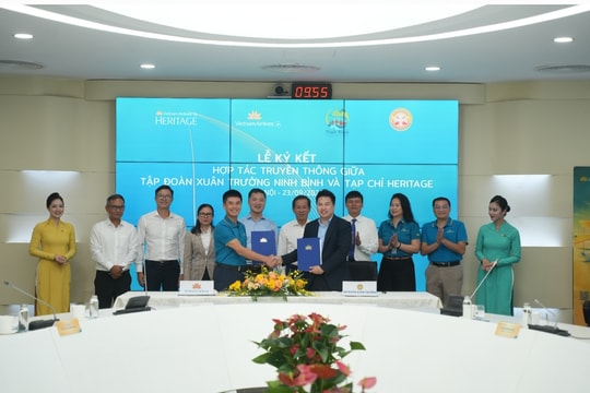 Vietnam Airlines quảng bá “đô thị di sản” Ninh Bình ra thế giới