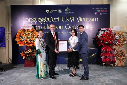 Thêm lựa chọn địa điểm khảo thí đạt chuẩn quốc tế cho thí sinh Việt Nam