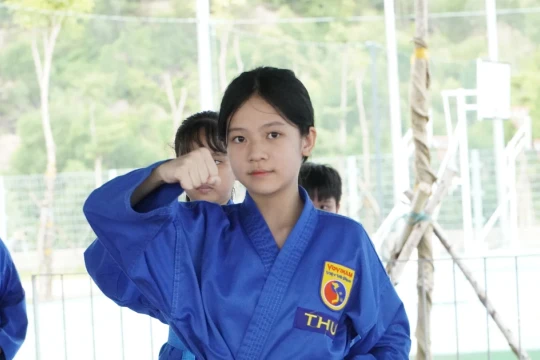 'Học võ Việt, yêu nước Việt' từ trên ghế nhà trường