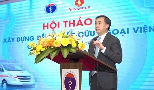 Phát triển cấp cứu ngoại viện tại Việt Nam nâng cao năng lực Y tế quốc gia