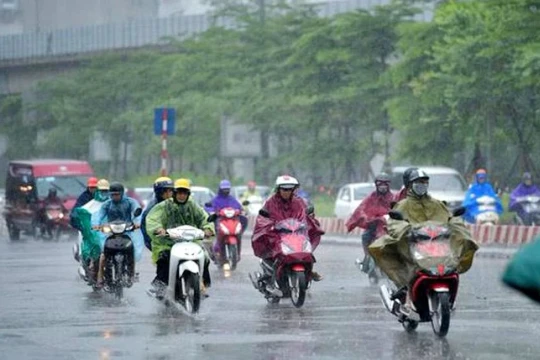 Bão Ragasa gây mưa lớn khu vực Bắc Bộ