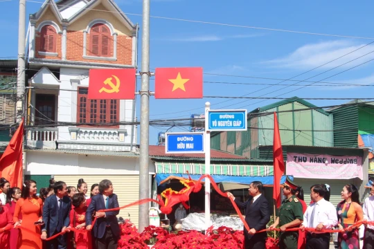 Điện Biên đặt tên đường tôn vinh văn nghệ sĩ và anh hùng liệt sĩ