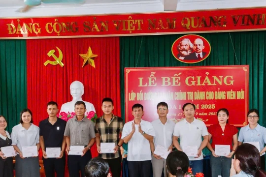Trung tâm Chính trị xã Cổ Lễ, Ninh Bình nâng cao chất lượng đào tạo, bồi dưỡng