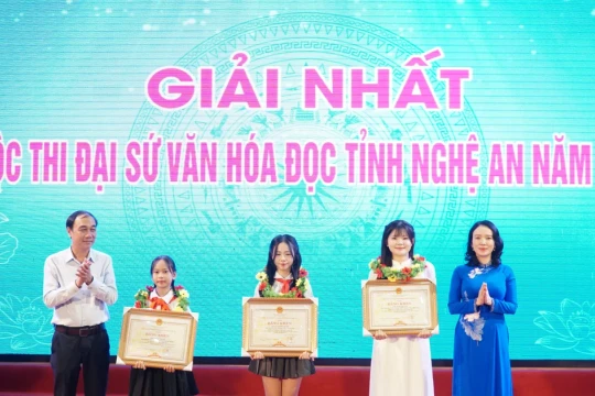 Gần 165.000 bài dự thi Đại sứ Văn hóa đọc tỉnh Nghệ An năm 2025