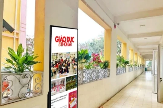 Bảng tin số hóa trong trường học: Sự khác biệt và xu thế tất yếu