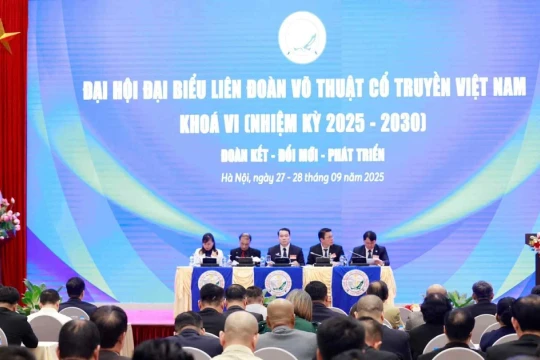 Liên đoàn võ thuật cổ truyền Việt Nam đồng hành giáo dục học sinh, sinh viên