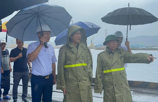 Ngành hàng hải và đường thủy triển khai quyết liệt đồng bộ các biện pháp ứng phó cơn bão Bualoi