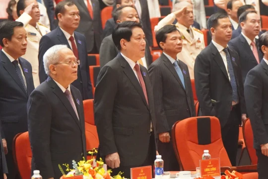 Chủ tịch nước Lương Cường dự Đại hội đại biểu Đảng bộ tỉnh Phú Thọ