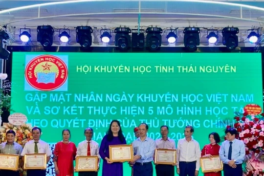 Thái Nguyên lan tỏa mạnh mẽ phong trào khuyến học, xây dựng xã hội học tập
