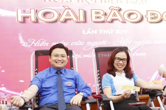 Bồi đắp lòng nhân ái cho sinh viên qua chương trình hiến máu nhân đạo