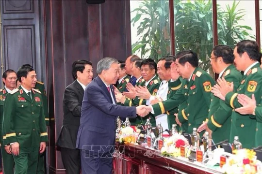 Tổng Bí thư dự Bế mạc Đại hội Đảng bộ Quân đội lần thứ XII, nhiệm kỳ 2025 - 2030