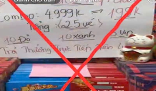 Cảnh giác lừa đảo “xổ số cào online” trúng thưởng lớn