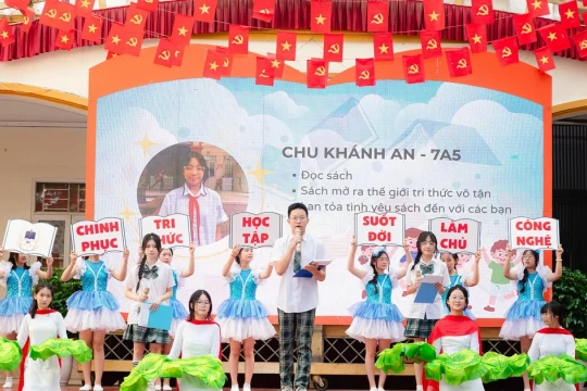 Hoạt động đặc sắc trong trường học lan tỏa tinh thần học tập suốt đời