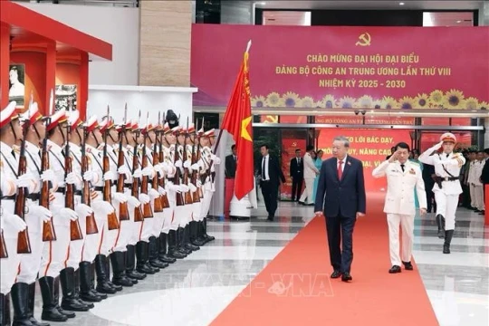 Phát biểu chỉ đạo của Tổng Bí thư Tô Lâm tại Đại hội Đảng bộ Công an Trung ương lần thứ VIII