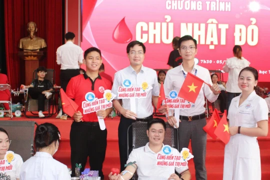Đoàn viên, sinh viên là lực lượng nòng cốt trong phong trào hiến máu tình nguyện