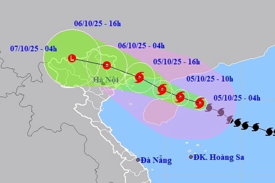 Các trường ở Hải Phòng tự quyết định cho học sinh nghỉ khi bão Matmo