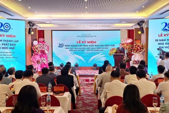 Kỷ niệm 20 năm thành lập Nhà xuất bản Đại học Huế