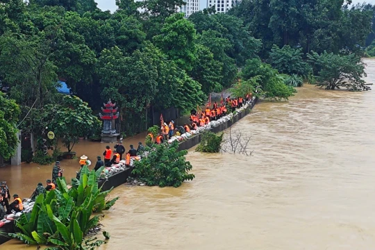 Thái Nguyên thực hiện phương châm ‘4 tại chỗ’ sẵn sàng ứng phó với mưa lũ