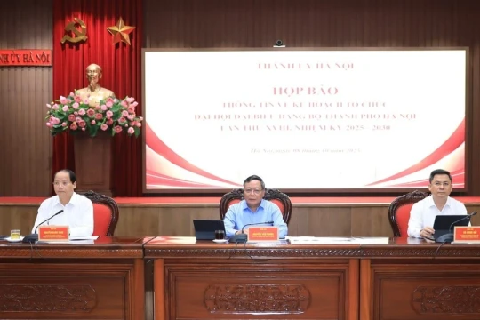Hà Nội ứng dụng công nghệ hiện đại tại Đại hội đại biểu Đảng bộ thành phố