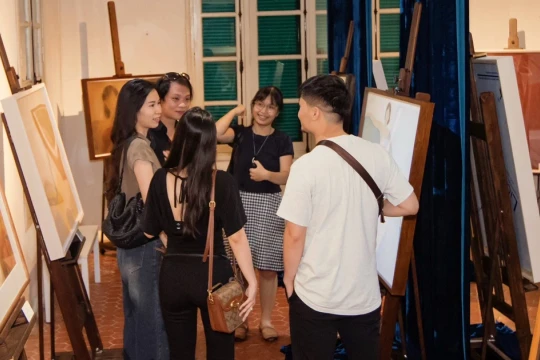 Dòng chảy sáng tạo của tranh lụa Việt