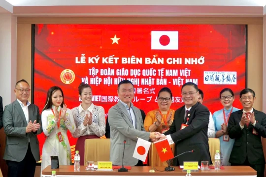Tập đoàn Giáo dục Quốc tế Nam Việt tăng cường hợp tác giáo dục Việt-Nhật