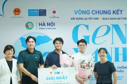 Thế hệ Gen Xanh chung tay, tiên phong phòng chống thiên tai và biến đổi khí hậu