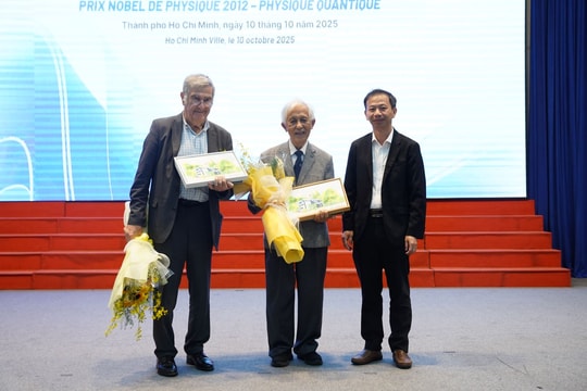 Giáo sư đoạt Nobel Vật lý Serge Haroche chia sẻ về sức mạnh của khoa học cơ bản