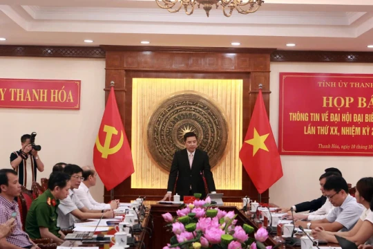 Đại hội Đảng bộ tỉnh Thanh Hoá được bầu tối đa 69 Uỷ viên Ban Chấp hành
