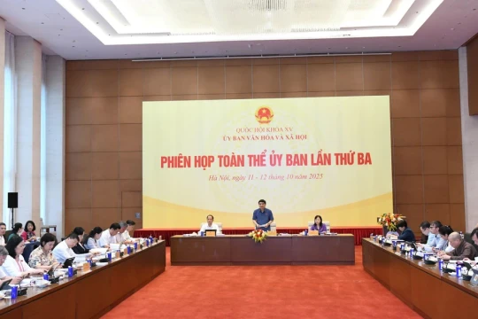 Ủy ban Văn hóa và Xã hội cho ý kiến về 3 luật trong lĩnh vực Giáo dục