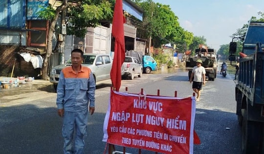 Phương án phân luồng qua các vị trí ngập trên QL 3 đoạn thuộc Hà Nội
