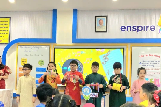 Cô giáo trẻ tâm huyết luôn đi đầu trong các phong trào