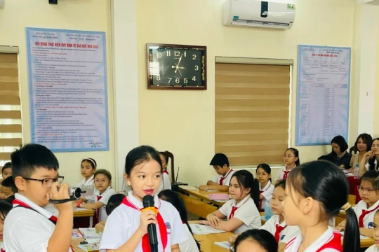 Điểm sáng mô hình xây “trường học hạnh phúc”