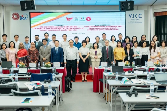 Lễ công bố Báo cáo thương mại quốc tế Việt Nam 2025 của Trường ĐH Ngoại thương