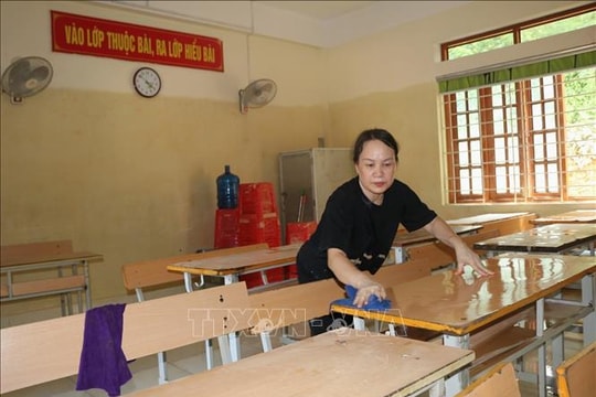 Cao Bằng: Toàn bộ học sinh đã trở lại lớp sau thiên tai