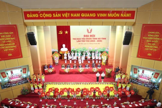 Hà Tĩnh được Trung ương biểu dương về phong trào thi đua yêu nước