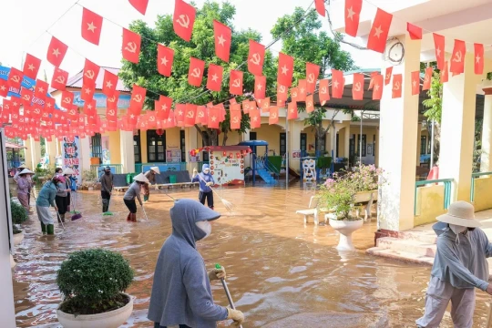 Bắc Ninh tái thiết sau lũ: Ổn định đời sống, đón trẻ tới trường