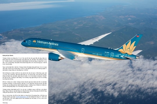 Vietnam Airlines gặp sự cố bảo mật dữ liệu, email khẩn yêu cầu khách hàng làm ngay việc này!