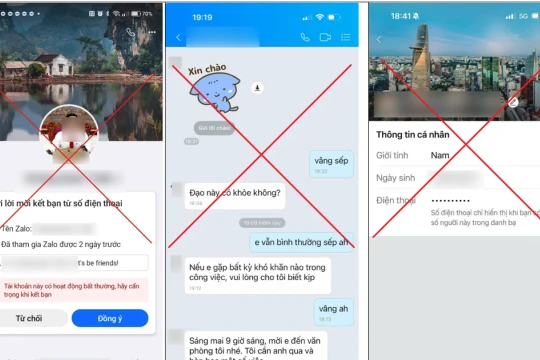 Cảnh báo giả mạo tài khoản mạng xã hội lãnh đạo tỉnh để lừa đảo