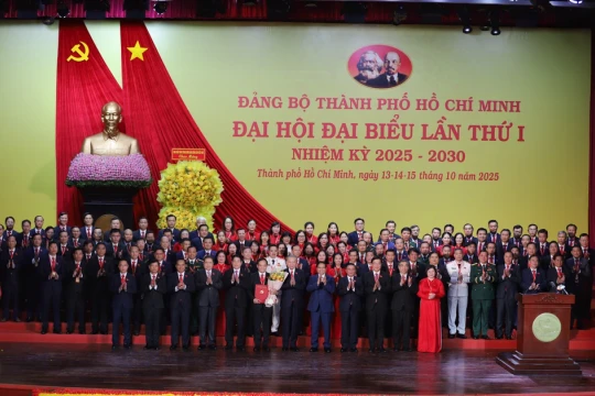 Danh sách Ban Chấp hành Đảng bộ TPHCM nhiệm kỳ 2025-2030